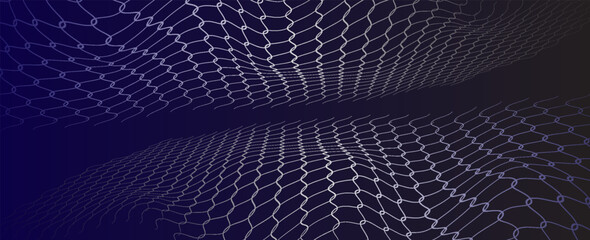 Net pattern close up. Rope net . Soccer, football, volleyball, tennis and tennis net pattern. Fisherman hunting net rope texture © nawef