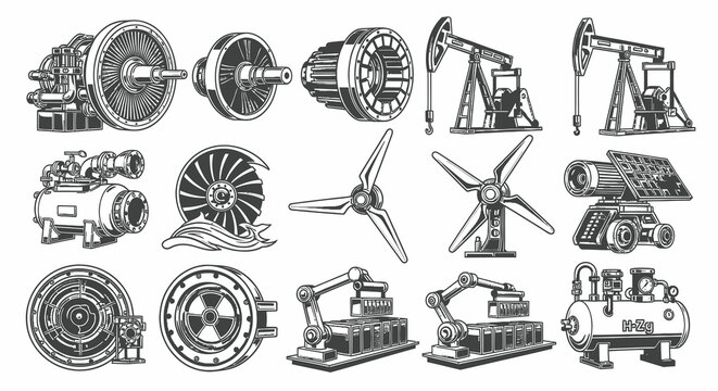 Sustainable Power Plant and Industrial Machinery
