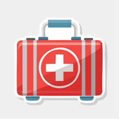 Fototapeta premium First Aid Kit Icon