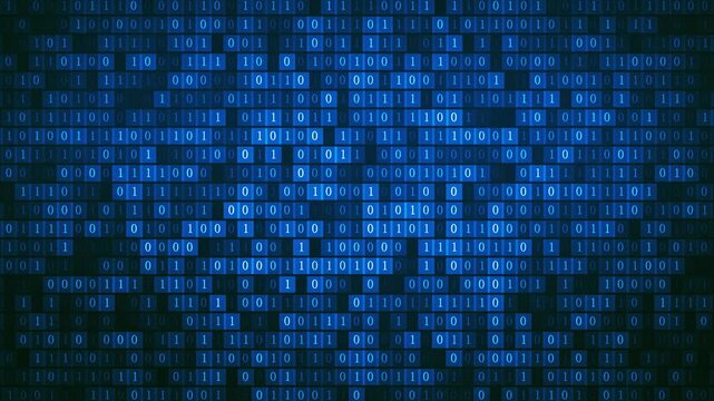 Flashing and Shifting Digital Blocks Background