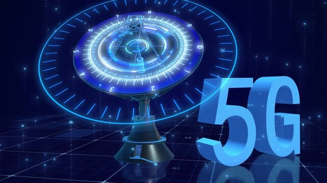 5G and radar transmit network signals