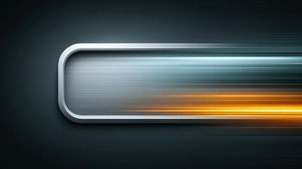 Fototapeta premium Sleek Modern Background with Motion Blur Effect and Metallic Frame for Digital Designs and Advertisements