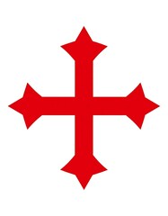 Obraz premium Red cross symbol