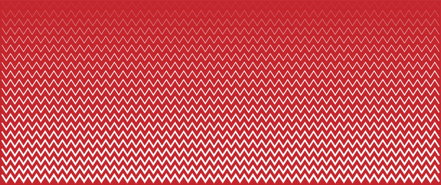 Minimalist background with gradient jagged zigzag pattern.  Zigzag chevron pattern, Seamless zig zag pattern in Abstract red and white chevron zigzag seamless pattern.
