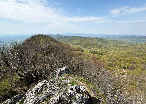 The 7 Teeth Hiking Trail on Mount Kalnik or the marked Seven Teeth Trail in the significant landscape of Kalnik, Croatia (Planinarska staza 7 zubi na planini Kalnik ili markirana staza sedam zuba)