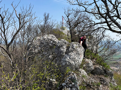The 7 Teeth Hiking Trail on Mount Kalnik or the marked Seven Teeth Trail in the significant landscape of Kalnik, Croatia (Planinarska staza 7 zubi na planini Kalnik ili markirana staza sedam zuba)