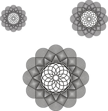 Mandala design for dewali, pohela boishakh or any occation 