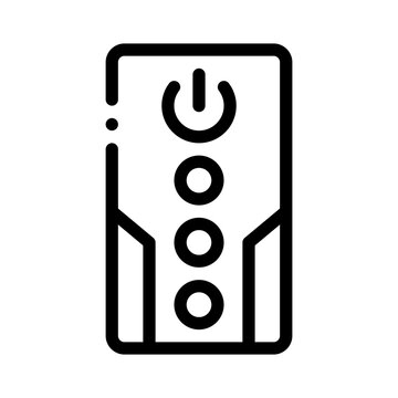 cpu line icon