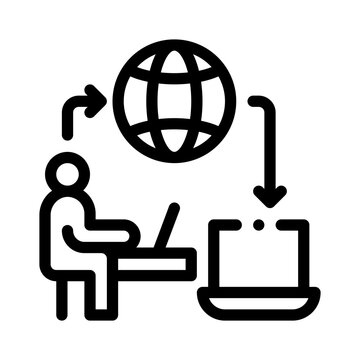 remote access line icon