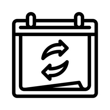 sync line icon