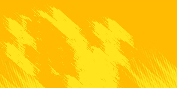 Best Retro comic yellow background raster gradient halftone comic frame orange