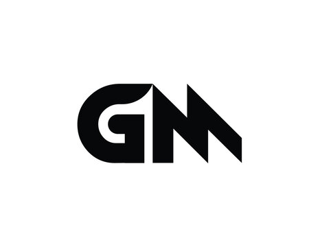 GM Logo Design. GM