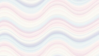 Obraz premium Abstract Pastel Waves: A seamless pattern of flowing, pastel-colored waves, evoking a sense of tranquility and gentle movement. Ideal for backgrounds and design elements.