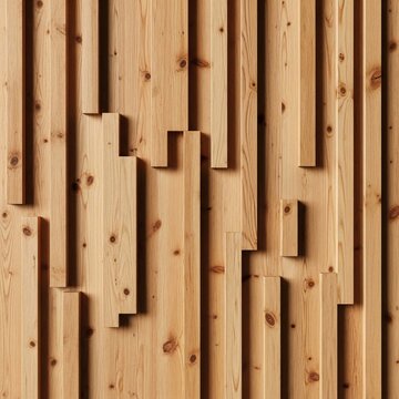 Natural Wood Texture: Rhythmic Vertical Relief with Knotty Details