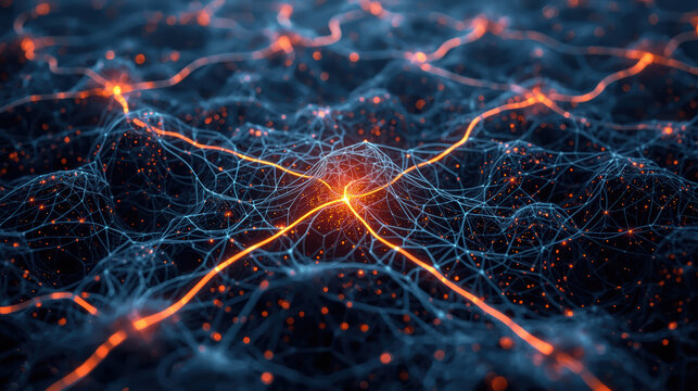 Glowing neural network with citylike circuitry and pulsing synapse energy