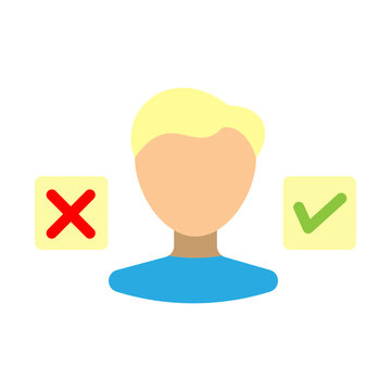User Acceptance Testing Vector Flat Icon Design