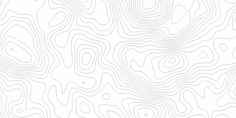 white topography map geography relief diagram texture design. Topography white background and black line world map texture design. Lines Topographic contour lines grid map seamless pattern. © MDFAIMIDULISLAM