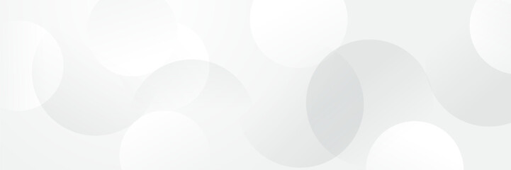 Plakat Abstract pattern white geometric banner design background.