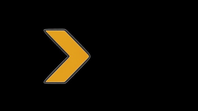 3D Arrow Direction | Alpha Channel