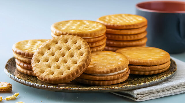 Lecker gef&uuml;llte Kekse