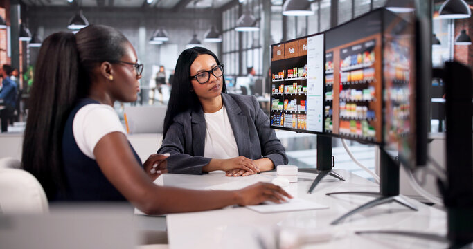 Retail Manager And Analyst Discuss Supermarket Shelf Layout Strategy