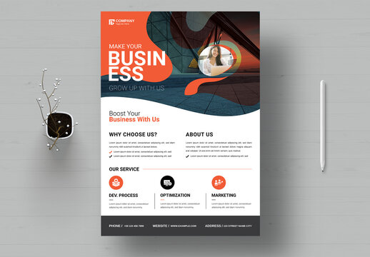 Creative Digital Agency Flyer
