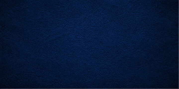Dark blue grunge background with a rough denim fabric texture and dark cotton material pattern for a weathered canvas backdrop design