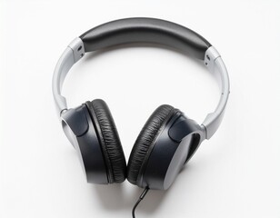 Fototapeta premium Premium wireless headphones minimal design isolated 