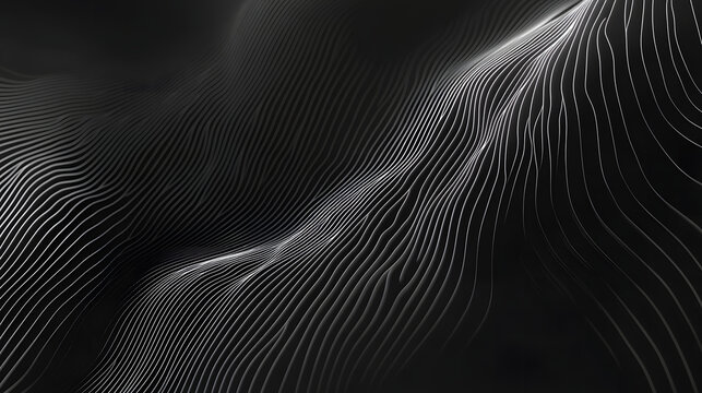 black textured surfaces metallic, carbon fiber, metal mesh, or high-tech synthetic fabrics (Kevlar) with grid and weave patterns are synonymous with Dark Mode, automotive, technology, and gadget theme