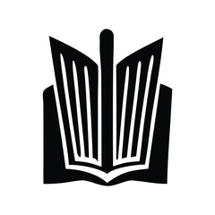 An open book symbolizing knowledge and learning with an upright quill pen. Vector © shohidullah23