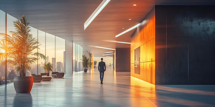 Company Leader Showcasing Innovation Path for Strategic Growth and Future Business Transformation