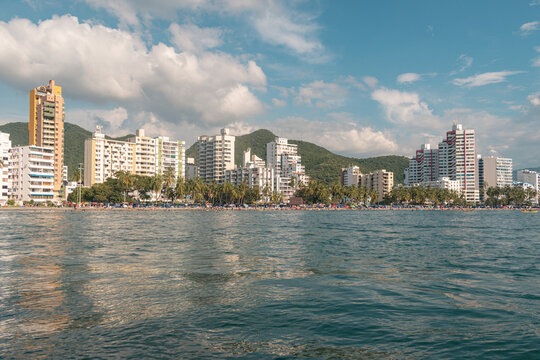 Santa marta colombia beach resort city offering coastal vacation