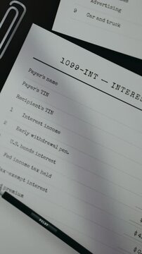 IRS Form 1099-INT, Interest Income