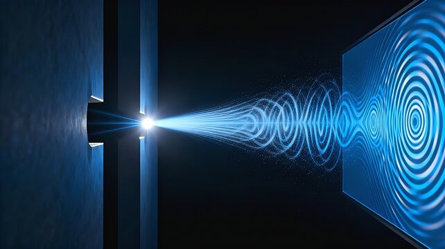 Quantum Light Photon Wave Particle Duality Double Slit Visualization Physics