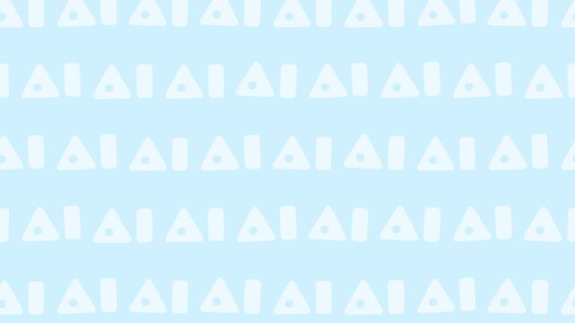 AI技術の抽象パターンループアニメーション背景