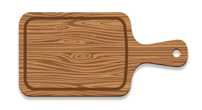 Wooden cutting board, kitchen utensil, wooden chopping board, brown kitchenware
