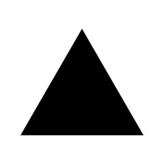 Fototapeta premium triangle icon graphic icon vector