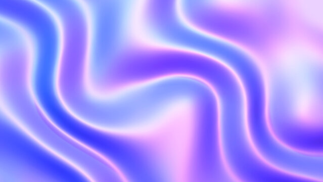 Purple blue plastic shiny background, smooth wavy latex texture pattern wallpaper.