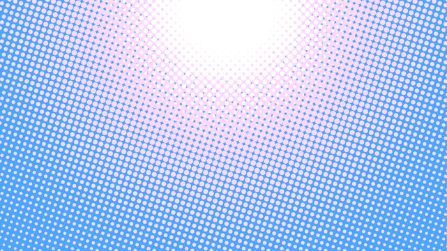Abstract sunny background, halftone pattern sun.