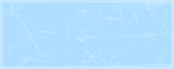 Scratch ice surface texture. Light blue icy background with skate traces, cracks, scratches. Rough winter sport rink backdrop. Frozen lake or pond water wallpaper with dots, spot and lines. Vector © albaihaki