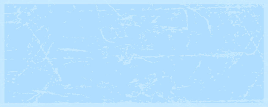 Scratch ice surface texture. Light blue icy background with skate traces, cracks, scratches. Rough winter sport rink backdrop. Frozen lake or pond water wallpaper with dots, spot and lines. Vector