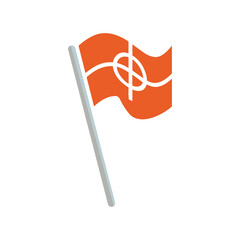 Soccer Corner Flag Icon © Stealth