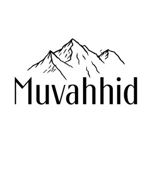 Muvahhid Mountain Minimalist Islamic Design | Tawhid Aesthetic