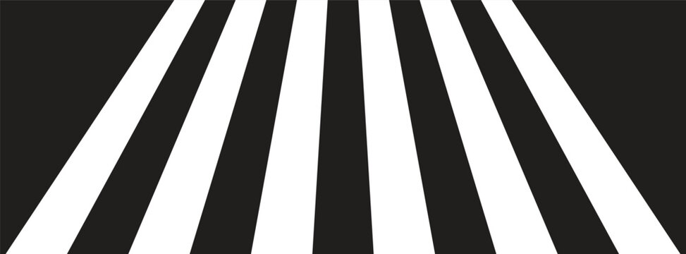 Zebra crossing. Crosswalk icon. Pedestrian crossing icon vector illustration.