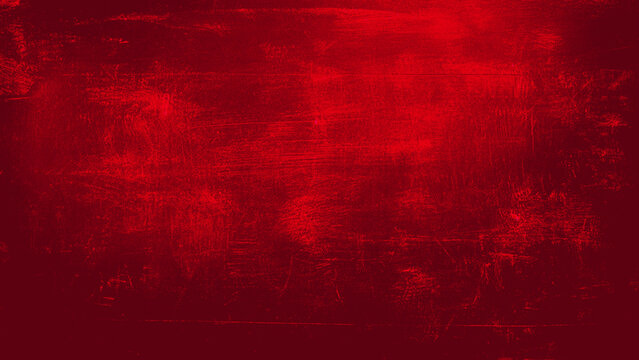 Red Old Matte Grunge Faded Adobe Plaster Texture Abstract Cement Concrete Stucco Wall Pretty Vignette Ruby Pattern Bright Background