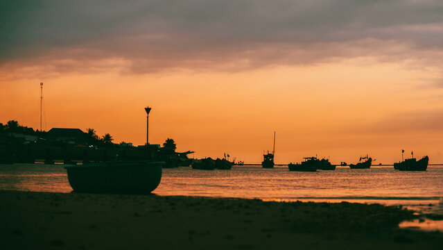 First light at the fishing hamlet