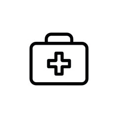 Fototapeta premium Medical Kit Icon
