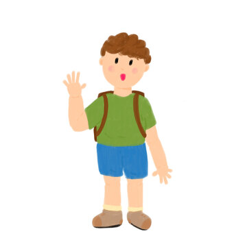 Student illustration, child illustration