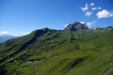 Fototapeta premium First Cliff Walk, Grindelwald, Suisse