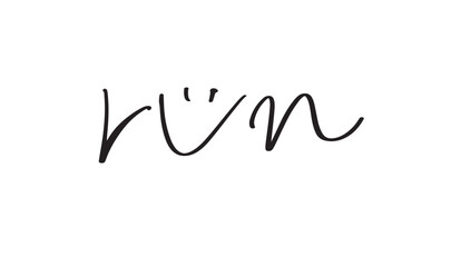 run text font calligraphy hand written lettering script black color object icon run sport modern speed banner poster movement energy race run fast health game run effect baseball action speed fast art © StreetOnCamara